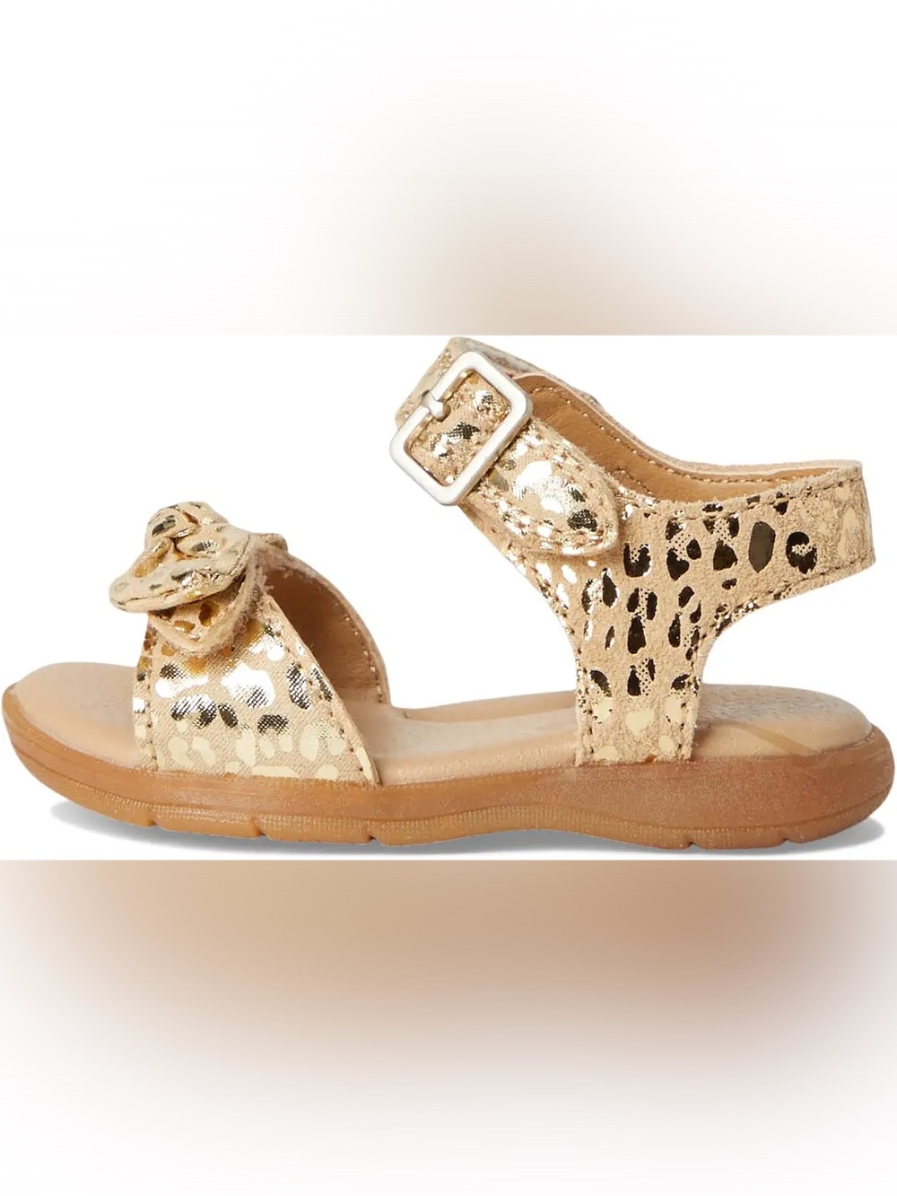 Brand New Stride Rite Toddler Girls Whitney Leopard Sandals, Size 10, NWT
